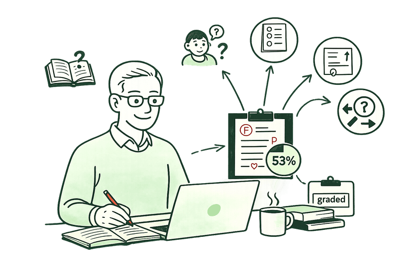 Educator at work with Clyra